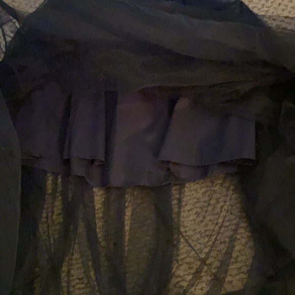 Used great condition topshop black mesh tulle US 2 - Picture 4 of 7